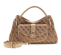 GUESS handbag cross body bag Jessa Girlfriend Satchel Latte Logo light brown