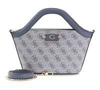 GUESS handbag cross body bag Lindsey Mini Tote Slate Logo blue-grey