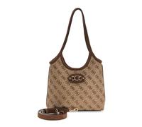 GUESS handbag cross body bag Samantha Mini Tote Latte Logo/Brown light brown