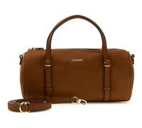 GUESS handbag cross body bag Taylor Mini Barrel Satchel Cognac brown