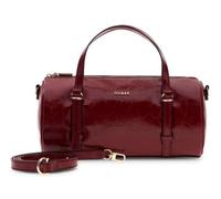 GUESS handbag cross body bag Taylor Mini Barrel Satchel Red dark red
