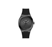 Guess Headline GW1005G3 Men's Quartz Analogue Stainless Steel Watch 42 mm Silicone Strap Blue 3 Bar Black Dial