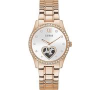 Guess Heart-Shaped Cut-Thru 38mm Watch