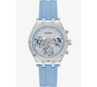 Heiress Stainless Steel Fashion Analogue Quartz Watch - Gw0407L1 Guess Silver One Size