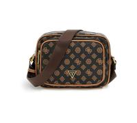 GUESS HMPEONP3229 Women's Peopny Camera Bag Dual Comp Purses (Choco Brown, One Size)
