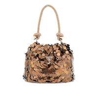 GUESS Holiday Shine Pochette Mini Evening Shoulder Bag Bronze