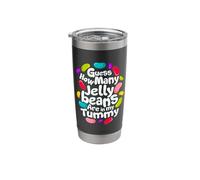 Guess How Many Jelly Beans Candy Funny Easter Stainless Steel Insulated Tumbler