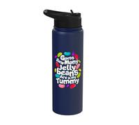Guess How Many Jelly Beans Candy Funny Easter Stainless Steel Insulated Water Bottle