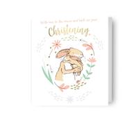 Guess How Much I Love You Christening Card
