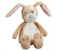 Rainbow Designs Little Nutbrown Hare Rattle Toy - Infant Sensory Toys | Soft Plush Baby Rattle for Newborns