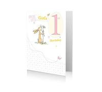 Guess How Much I Love You Special Little Girl’s 1st Birthday Card