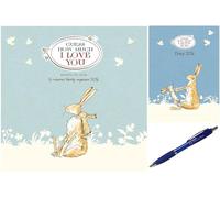 Guess How Much I Love You Wall Planner Calendar 2026 With A6 diary + Exclusive Diary Pen