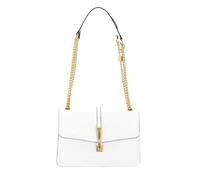 GUESS Women DESIDERIA Flap SHOUL Bag, WHI, One Size