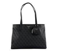 GUESS HWSL9006230 Women's Power Play Tech Charm Tote Totes (Coal, One Size)