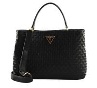 Guess Lisbet 2 Compartment Woven Handbag Womens Bag In Black UK