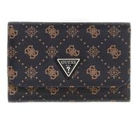 GUESS id case Silia Passport Organizer Espresso Logo Dark Brown