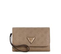 GUESS id case Wilder Travel Passport Organizer Taupe Logo