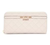 GUESS Idra SLG Large Zip Around Wallet Stone Ecru