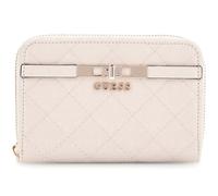 GUESS Idra SLG Medium Zip Around Wallet Stone Ecru