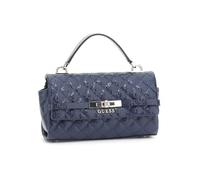GUESS Idra Top Handle Flap Bag Midnight Dark Blue