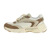 Guess Jeans Imeri Perforated Insert Running Shoes, Beige, Size 37, Women Beige