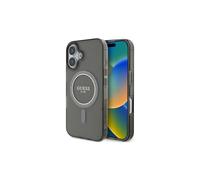 Guess IML Glitter Circle Case with MagSafe for iPhone 16 6.1" Black
