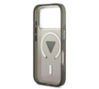 Guess IML Gradient Triangle Logo Case with MagSafe for iPhone 17 Pro 6.3" Black