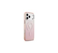 Guess IML Gradient Triangle Logo Case with MagSafe for iPhone 17 Pro Max 6.9" Pink - GUHMP17XHGTMLCGP