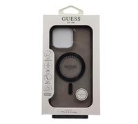 Guess IML Rhinestones Case with MagSafe for iPhone 16 Pro Max 6.9" Clear New