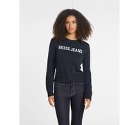 Guess Intrasia Jersey Navy Blue Women - XXL