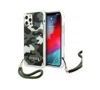 Guess Guhcp12lksarka Iphone 12 Pro Max 6.7 Khaki Camo Collection Phone Case