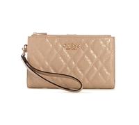GUESS Isemay Double Zip Organizer Wallet, Pale Mocha