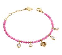 GUESS Jaipur Splendor Beads & Charms Bracelet Yellow Gold/Lightrose gold-coloured