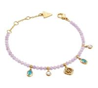 GUESS Jaipur Splendor Beads & Charms Bracelet Yellow Gold/Rose gold-coloured