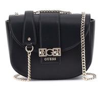 GUESS Jane Covertible Xbody Flap Shoulder Bag Black Black