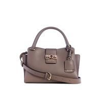 GUESS Jane Satchel Handbag Shoulder Bag Dark Taupe