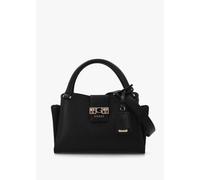 GUESS Jane Small Black Satchel Bag Size: One Size, Colour: Bke
