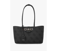 GUESS Janie Girlfriend Coal Logo Carryall Bag Colour: Gre, Size: One S