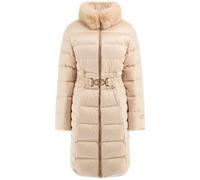 GUESS Jastin Down Midi Jac Vanilla Blush Multi size 40 | Winter Jackets Outlet | Women | White 40