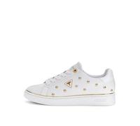 Guess Jeans Bonitah Studded Trainer, White, Size 37, Women White