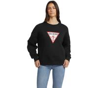 Guess Women's Triangle Icon Sweatshirt 10 (S) Black