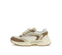 Guess Jeans Imeri Perforated Insert Running Shoes, Beige, Size 36, Women Beige
