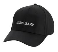 Guess Jeans Mens Embroidered Baseball Cap Black