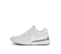 Guess Jeans Mickay 4G Logo Running Shoes, White, Size 40, Women White
