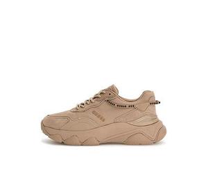 Guess Jeans Mickola Chunky Sneaker, Beige, Size 36, Women Beige