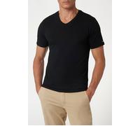 GUESS Jerry Ss Vn T-shirt Jet Black A996 size S | Basic T-Shirts Outlet | Men | Black S