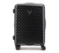 GUESS Jesco 22 In 8-Wheeler Exp. Coal Logo Trolley Dark Grey 64 cm