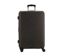 Guess Jesco 4 wheels Trolley 77 cm with expansion pleat brown