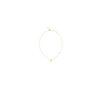 Guess Jewellery Guess Amore Heart Charm Gold Tone Necklace 1.4cm, 40.7 - 45.7cm