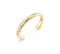 Guess Jewellery Guess Aurora Cresent Moon & Stars CZ Gold Tone Bangle 0.7cm, 5 x 6cm